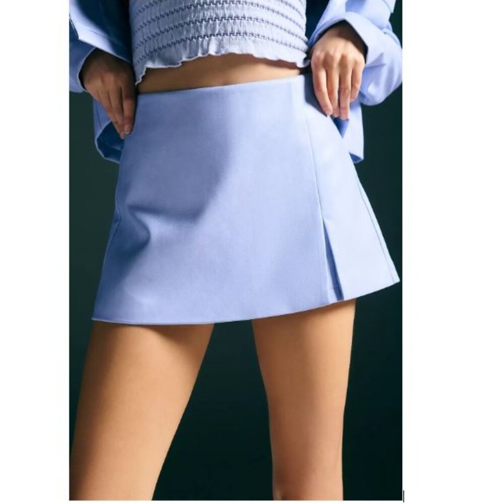 Avec Les Filles Mini Skort in Wisteria from Anthropologie - Size 28 - NWT - Picture 2 of 8